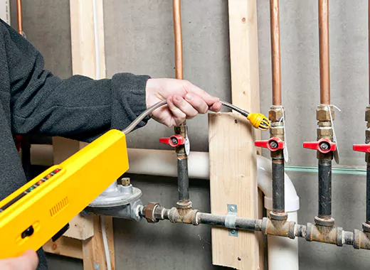 Gas Line installation in Saadiyat marina district, ABD